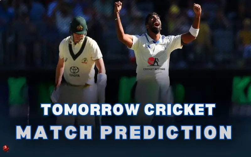 tomorrow cricket match prediction